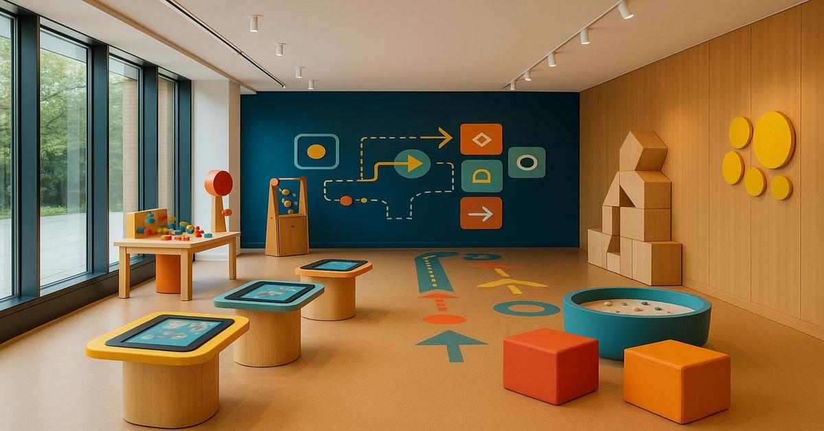 Espace muséal interactif enfants