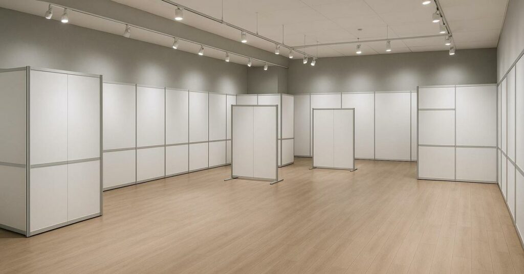 Salle d’exposition modulaire