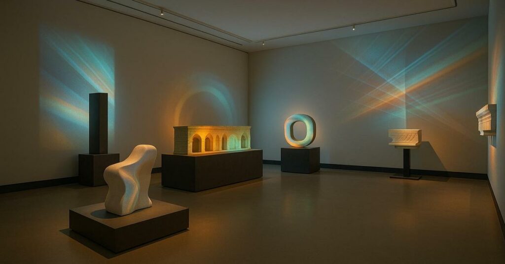 Salle musée mapping vidéo