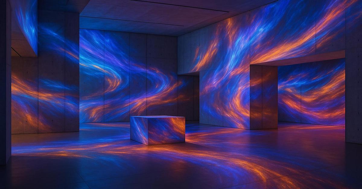 Mapping vidéo immersif musée