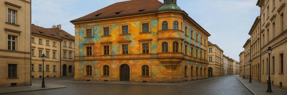 Bâtiment éclairé mapping vidéo