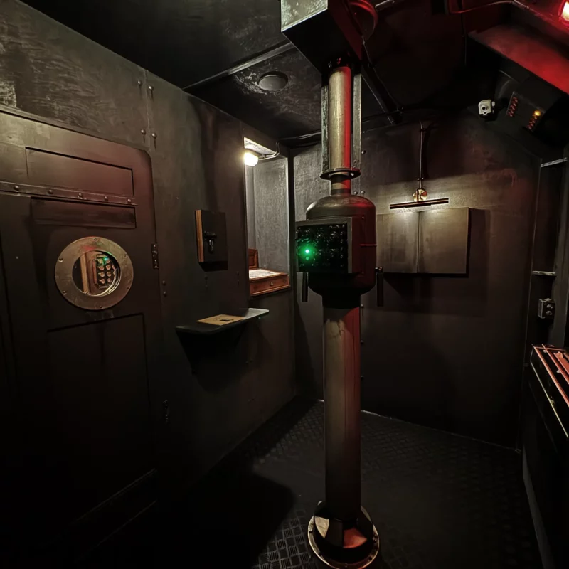 Un décor de sous-marin