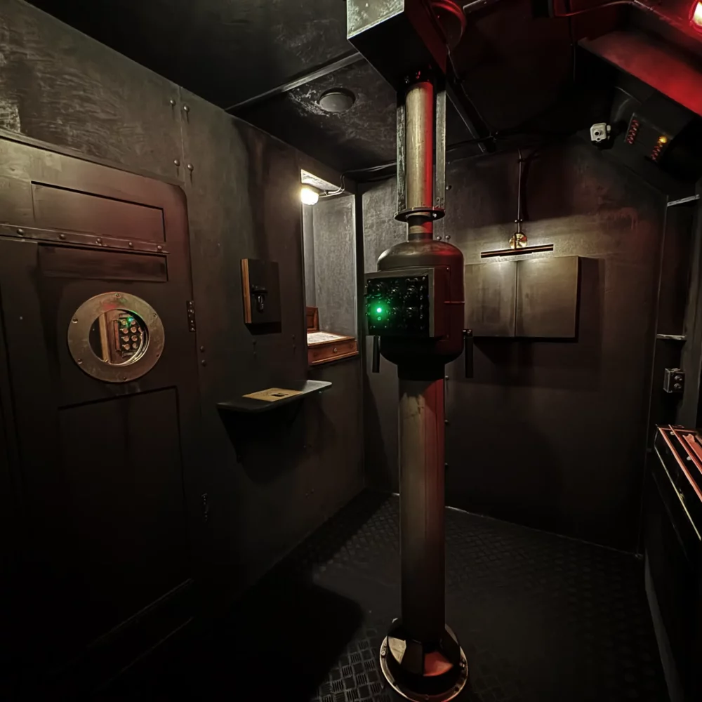 Un décor de sous-marin