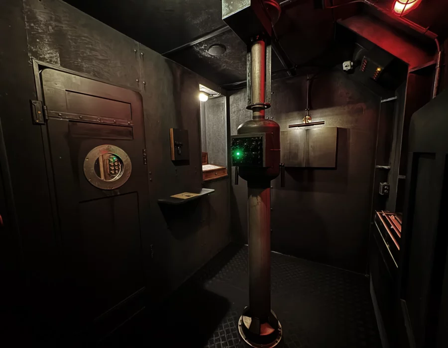 Sous marin Un décors de sous marin avec un périscope