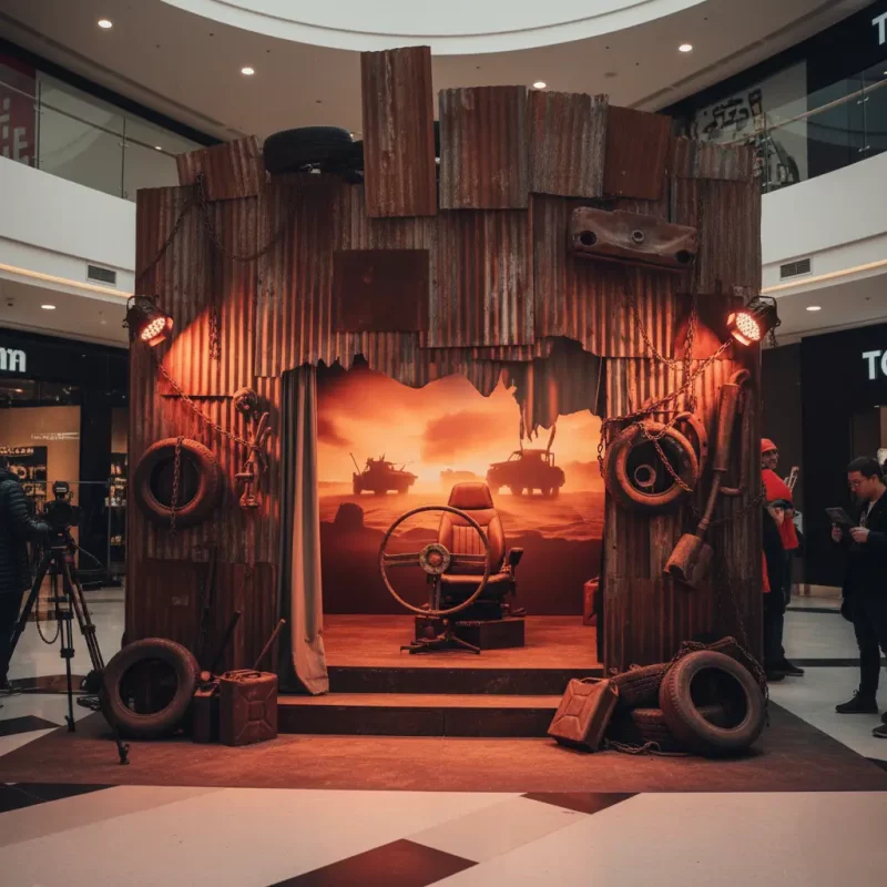 Un décor post apocalyptique pour faire un décor photo